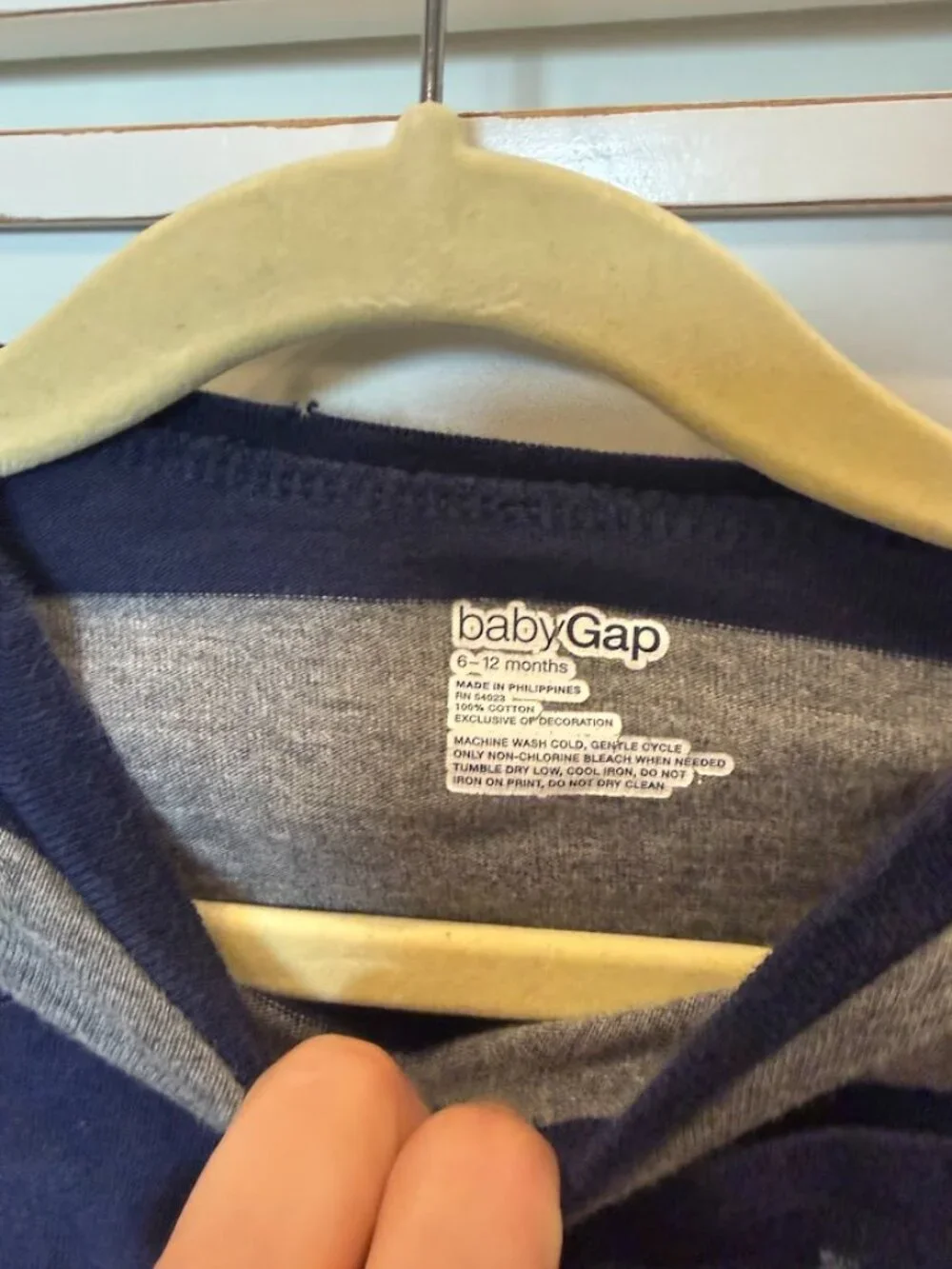 Baby GAP Baby Brannan Striped Onesie | 6-12M